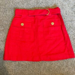 red skirt